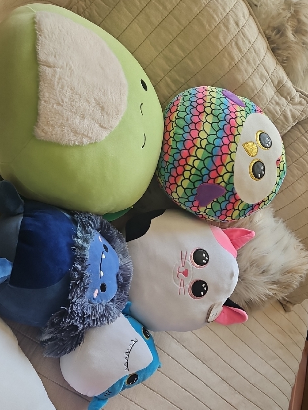 Squishmallow And Ty Squish